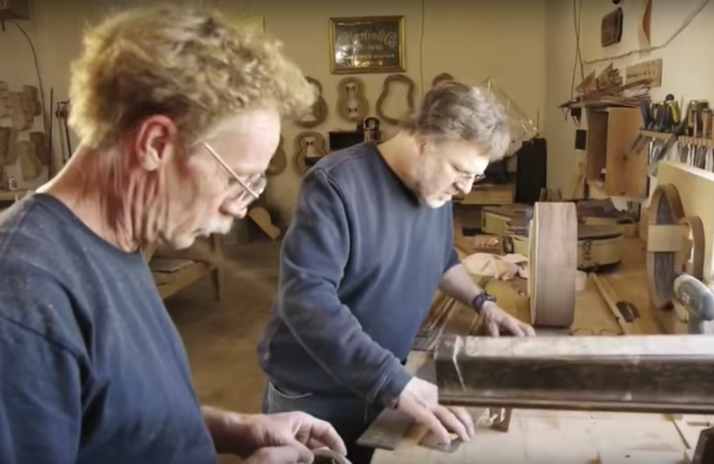 Crow River Guitars Founders Larry and Joe