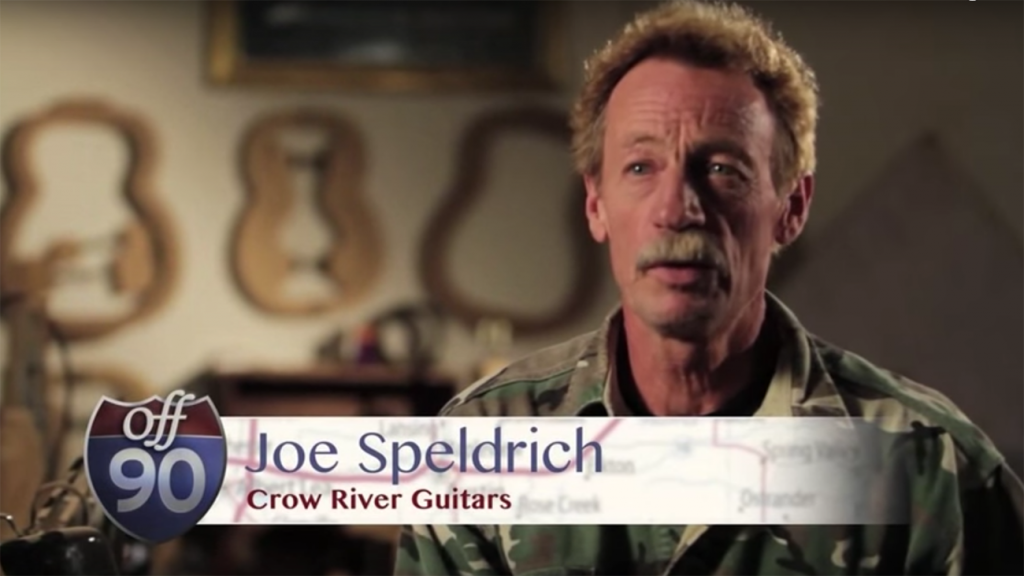 Joe Speldrich Crow River Guitars Paynesville MN