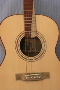 SOLD – Guitar #J-16 with Engelmann Spruce and Mango
