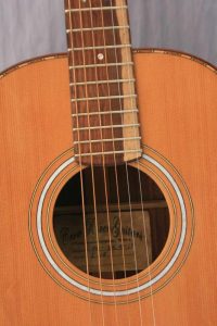 SOLD – Guitar #J-10 with Red Spruce & Cocobolo